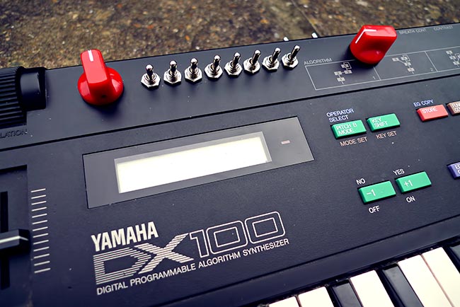 circuit bent Yamaha DX100