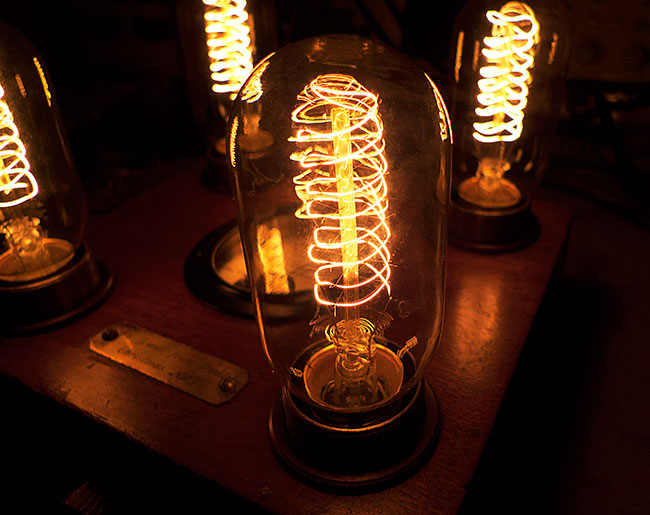 Steampunk bulbs