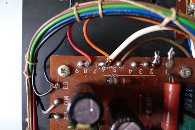 TR77 power wiring