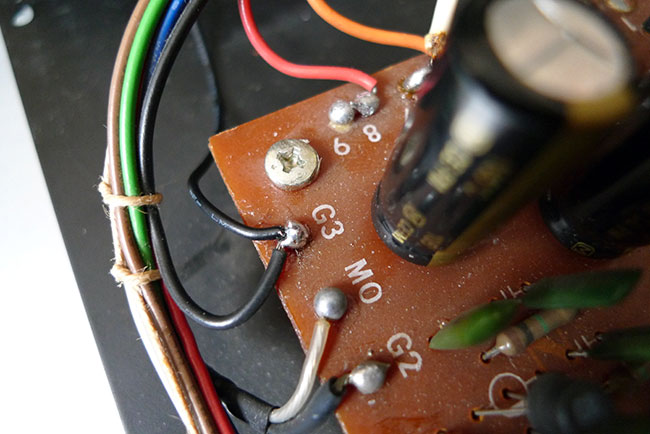 TR77 power wiring