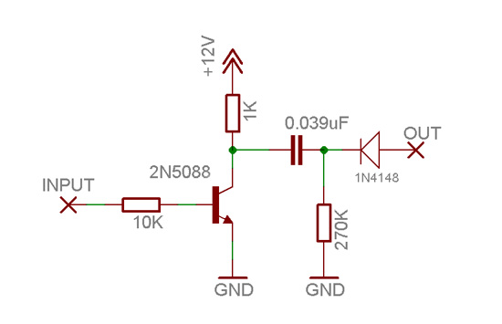 Bentley rhythm ace - Roland TR77 trigger circuit