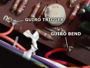 BRA guiro trigger