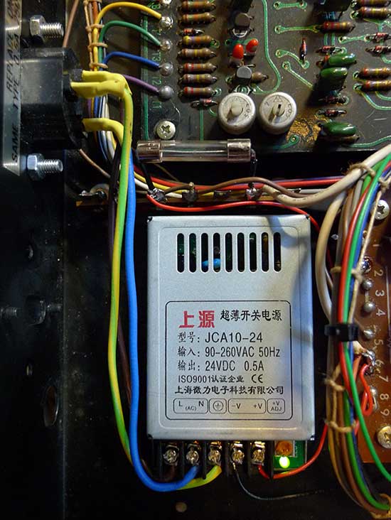 Roland TR77 switch mode power