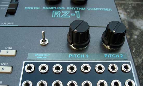 Casio RZ1 pitch mod