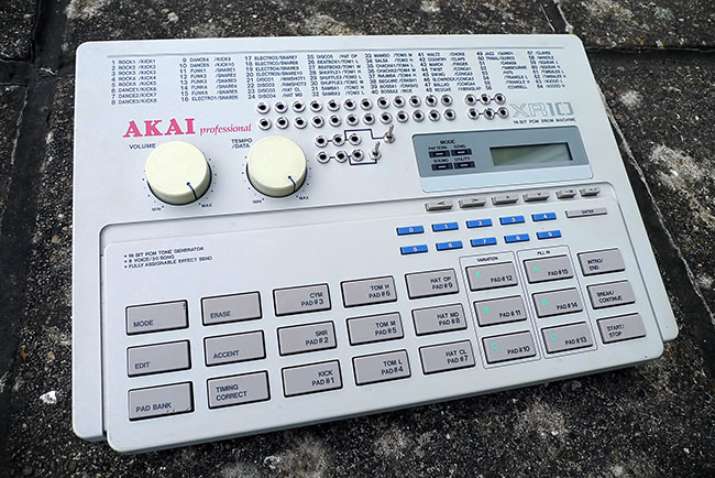 Modified Akai XR10