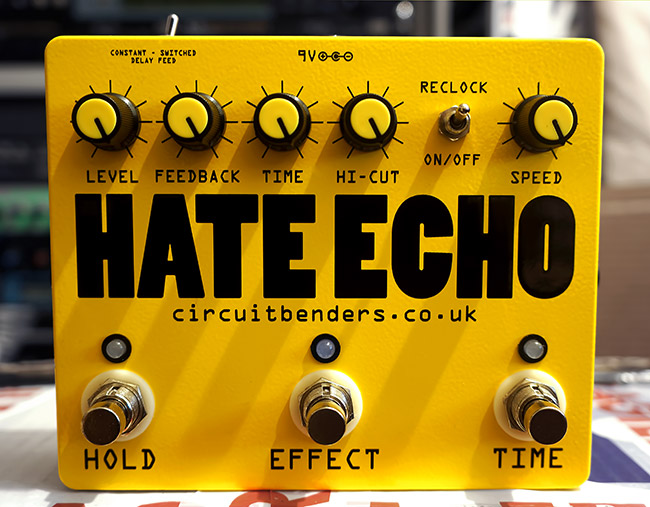 Hate echo pedal