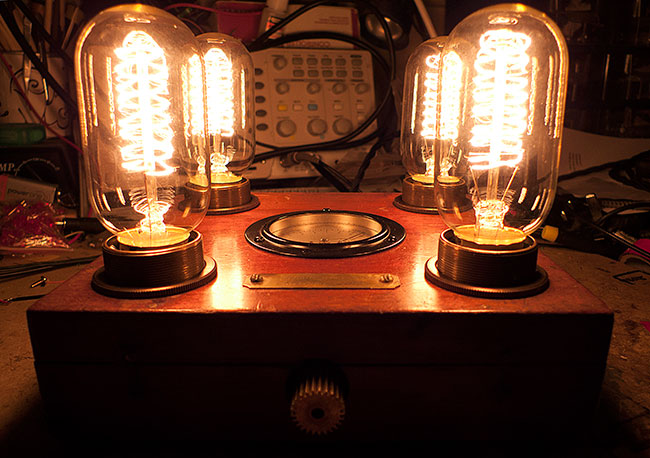 Steampunk lamp 