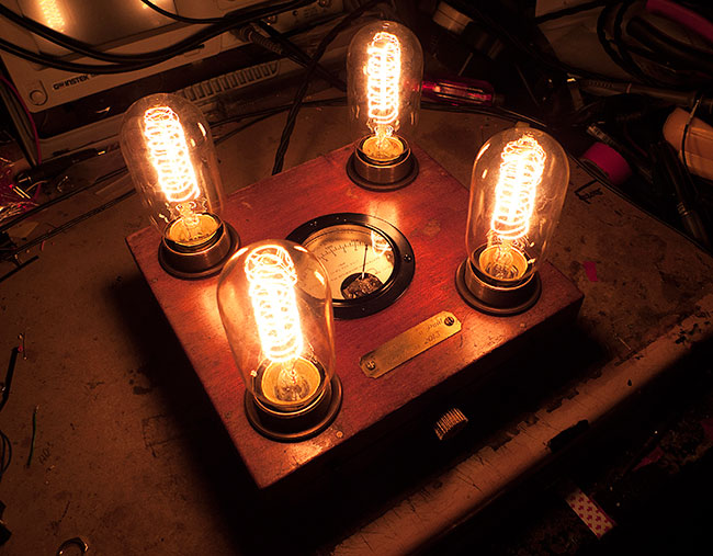 Steampunk lamp