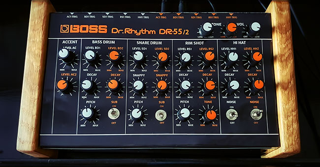 Circuitbenders CB55 Boss DR55 clone PCB for sale