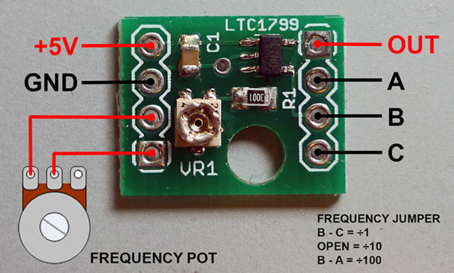 LTC1799 module