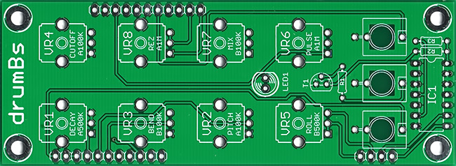 drumBs pots PCB