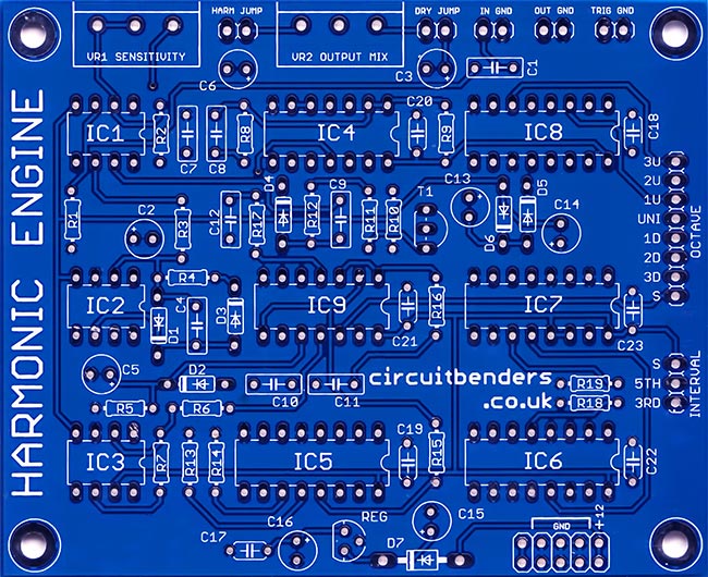 Harmonic Engine PCB