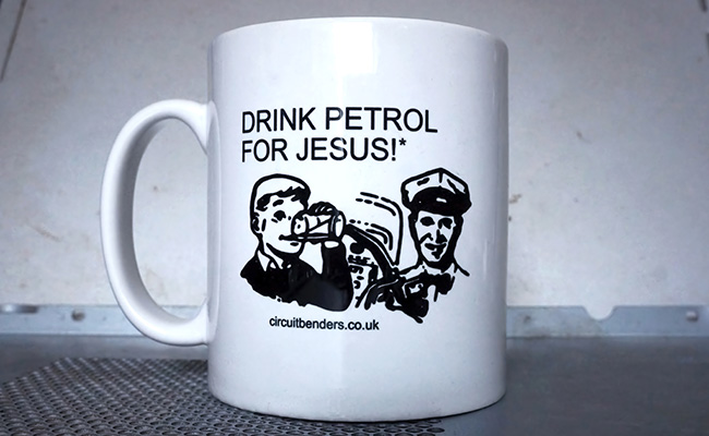 Drink Petrol for Jesus card