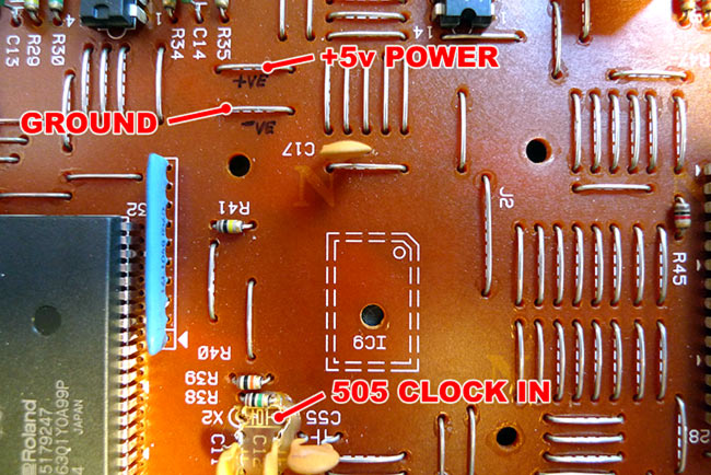 TR505 LTC1799 installation