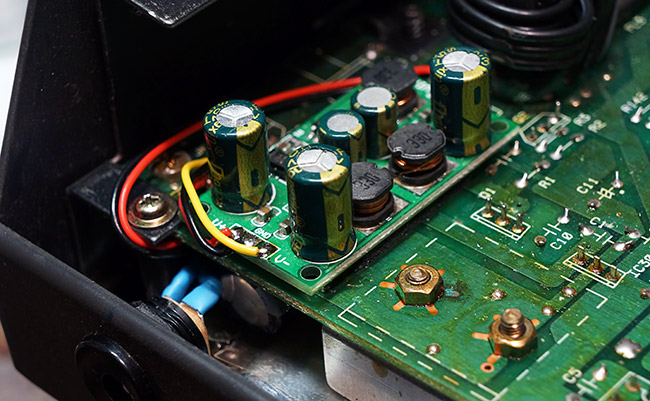 Roland R5 power bypass